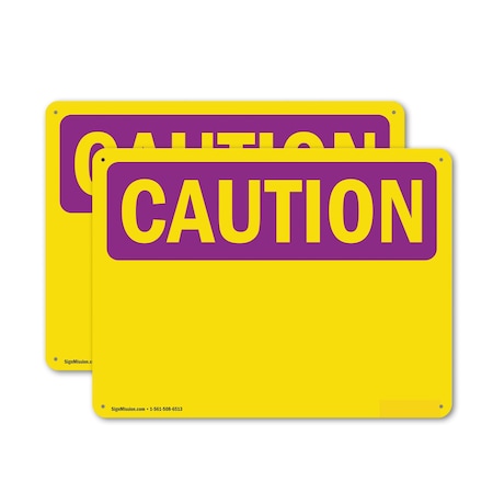 Signmission Radiation & Laser Sign, 7 in H x 10 in W, Aluminum, Rectangle OS-2PACK-CR-A-710-L-10161